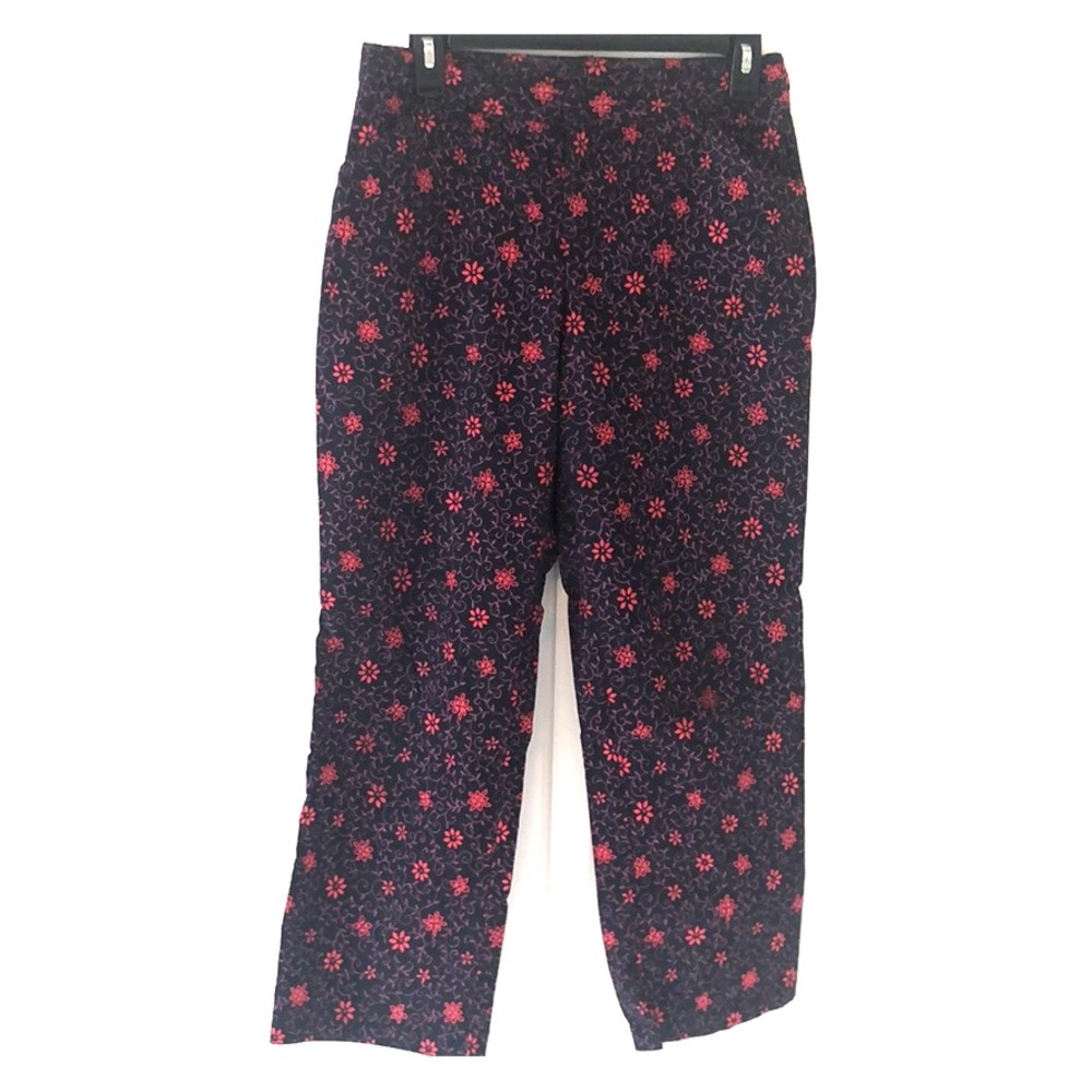 Betsy Johnson floral pants
